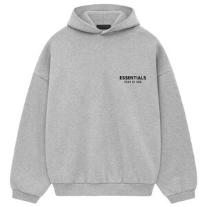 Fear of God Essentials Gray Hoodie